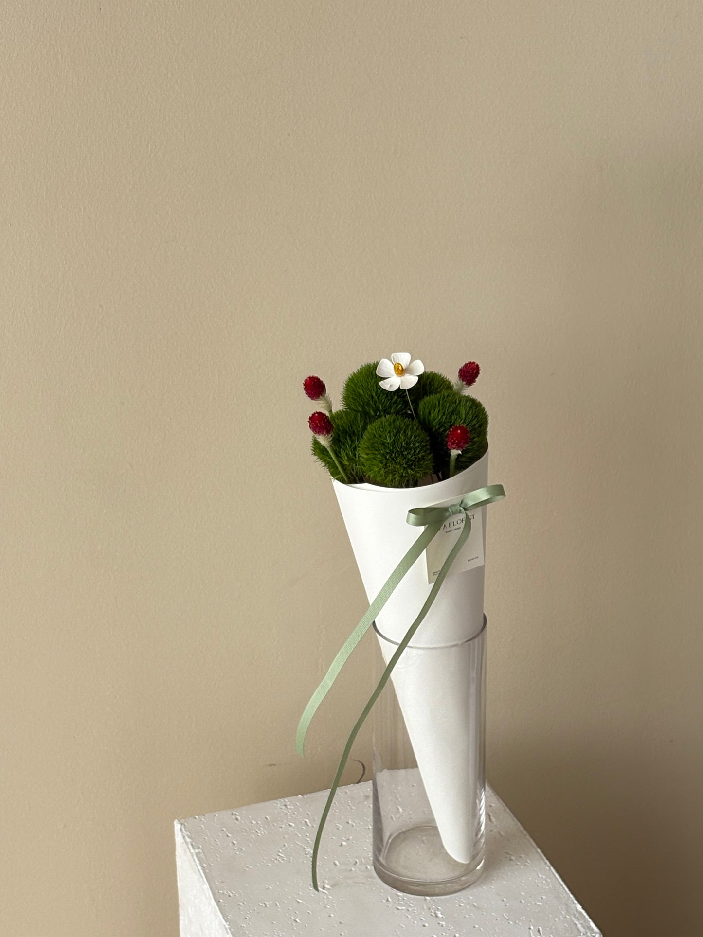 Green moss flower (Cone)