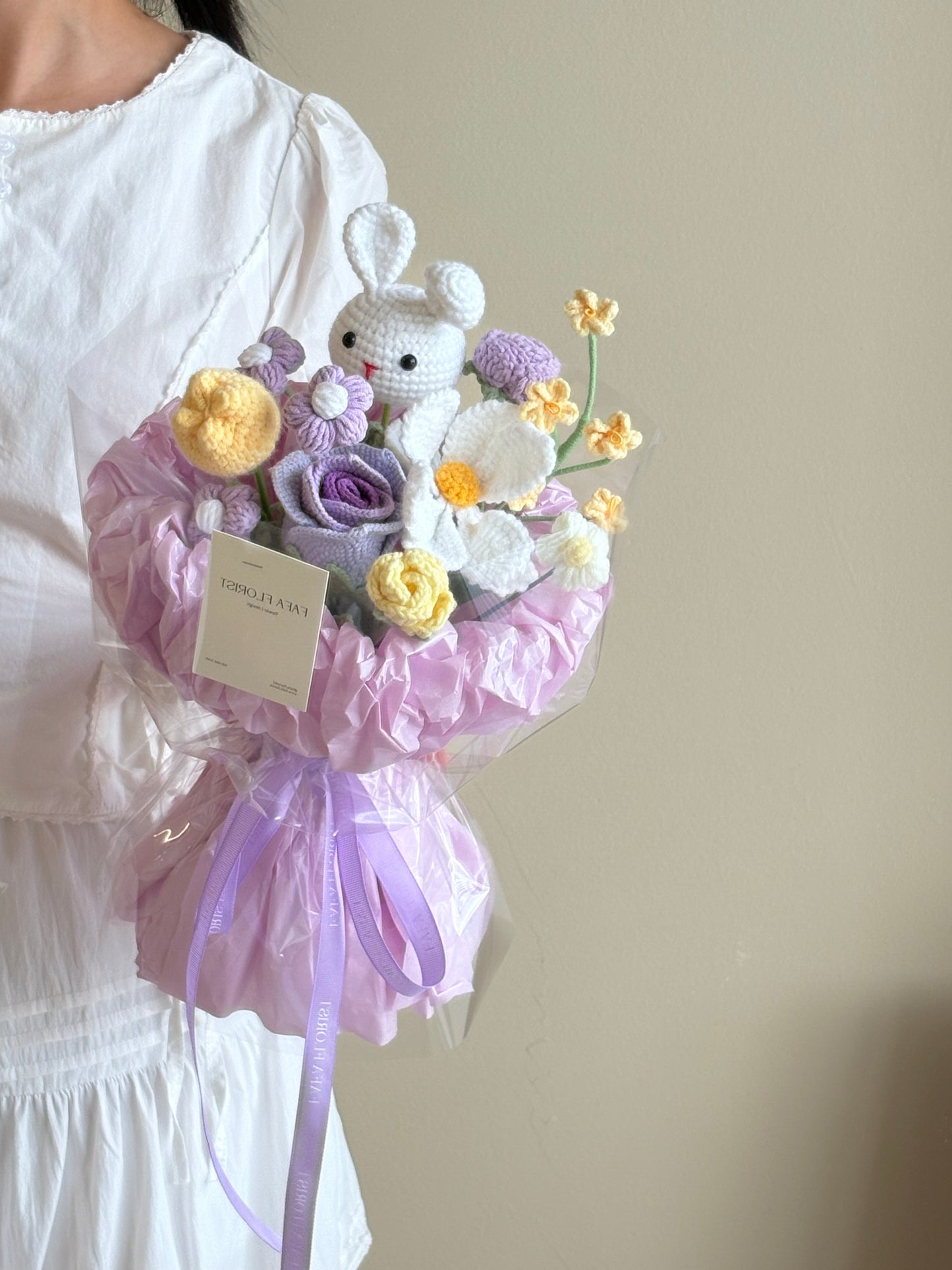 Crochet Mix Purple (Rabbit)