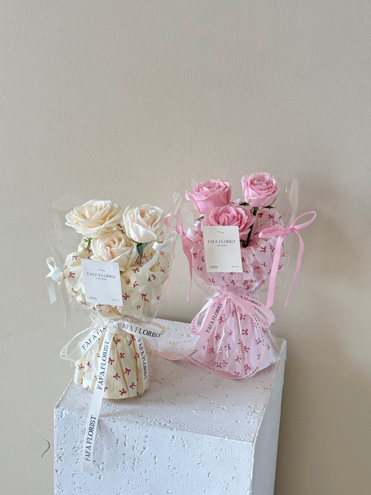 Petite Ribbon Rose