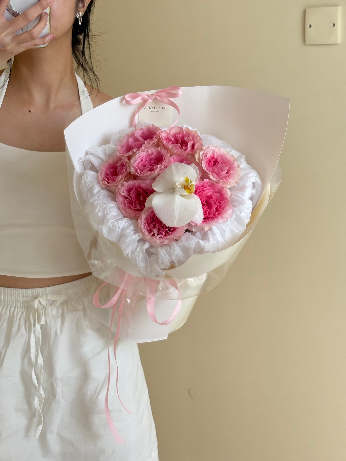Roselle Rose & Ochid