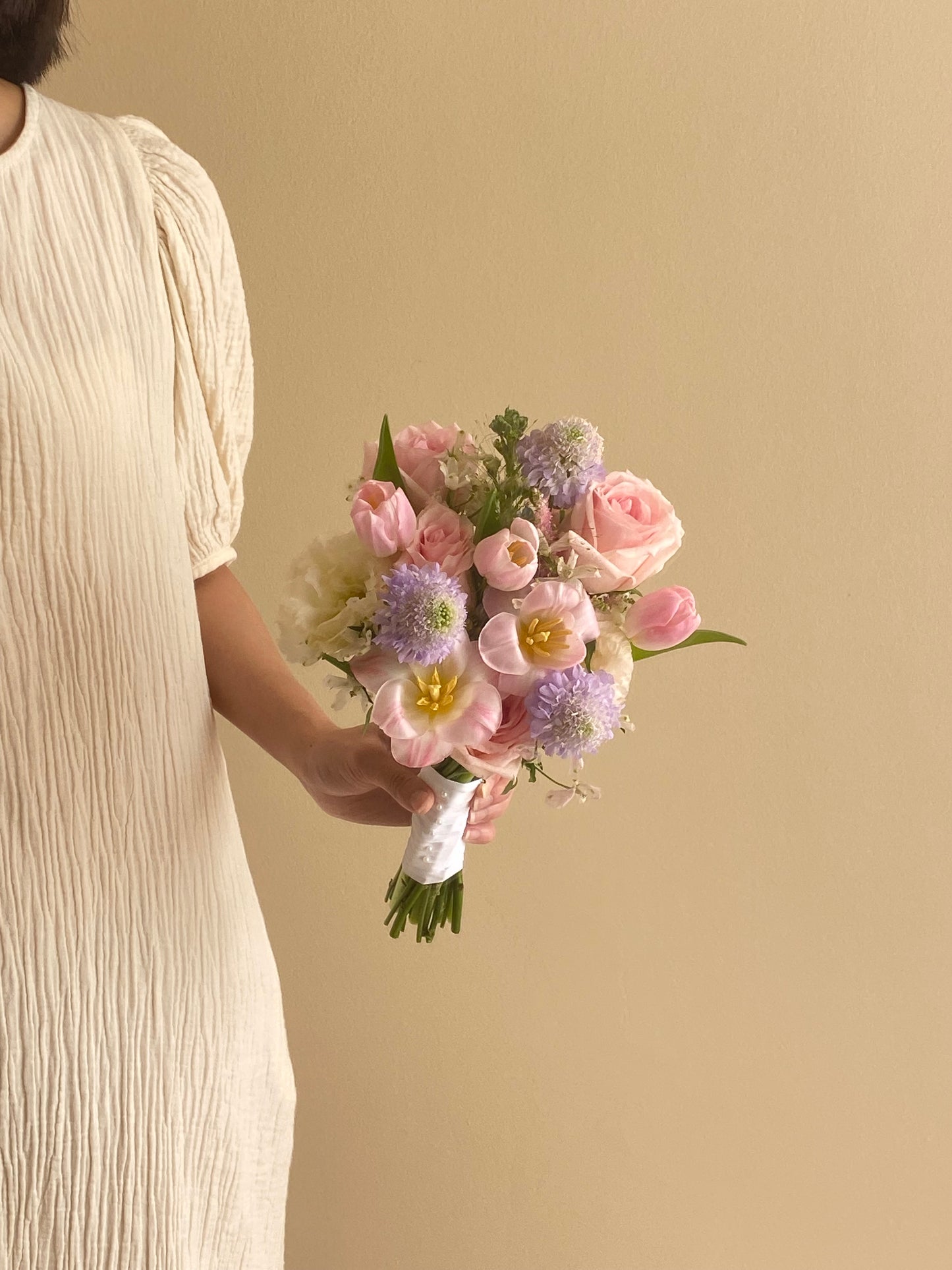 Pink Lilac Bridal Bouquet