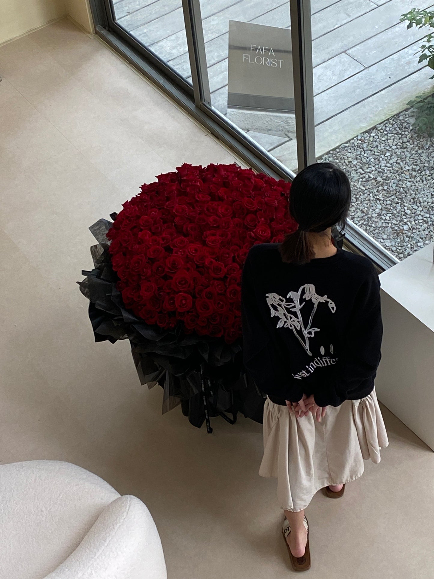 Huge Red Rose
