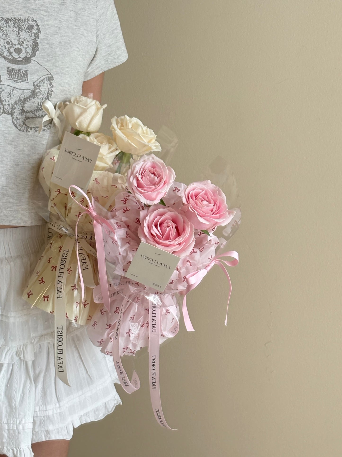 Petite Ribbon Rose