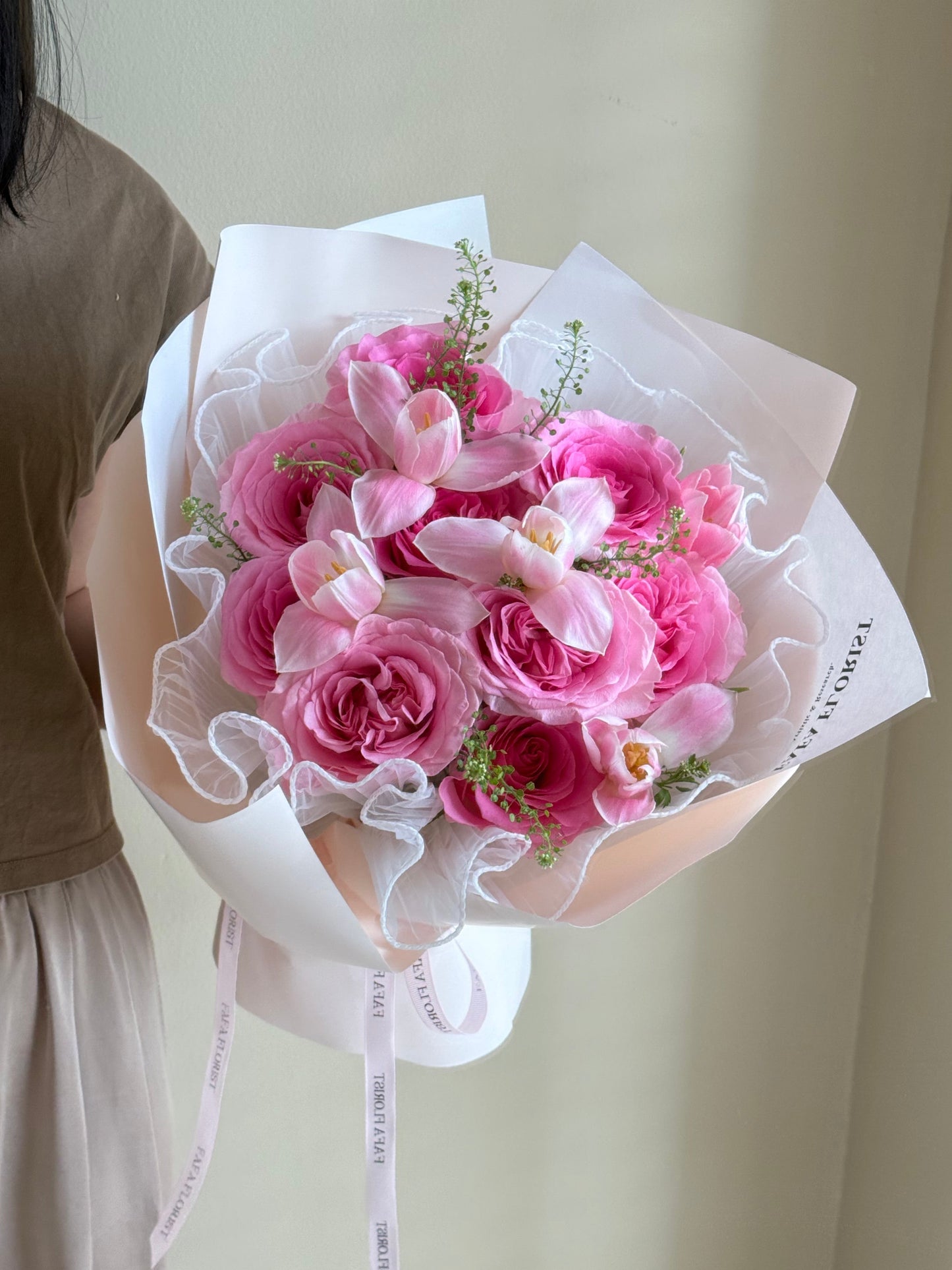 Roselle Rose & Tulip (lace)