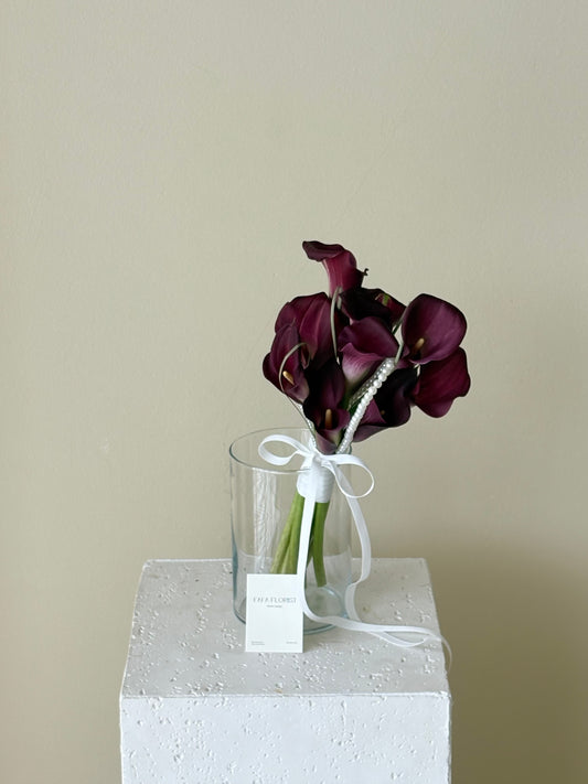 Dark Calla Lily  (Bridal)