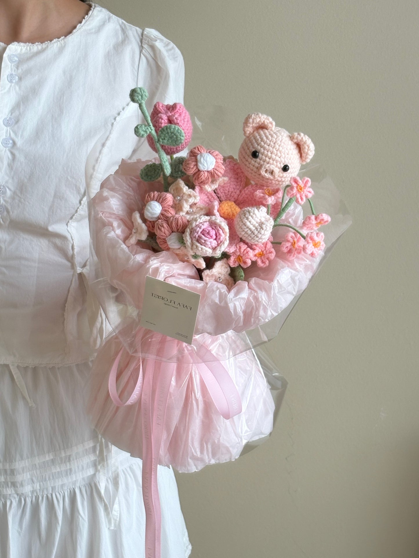 Crochet Mix Pink (Piggy)