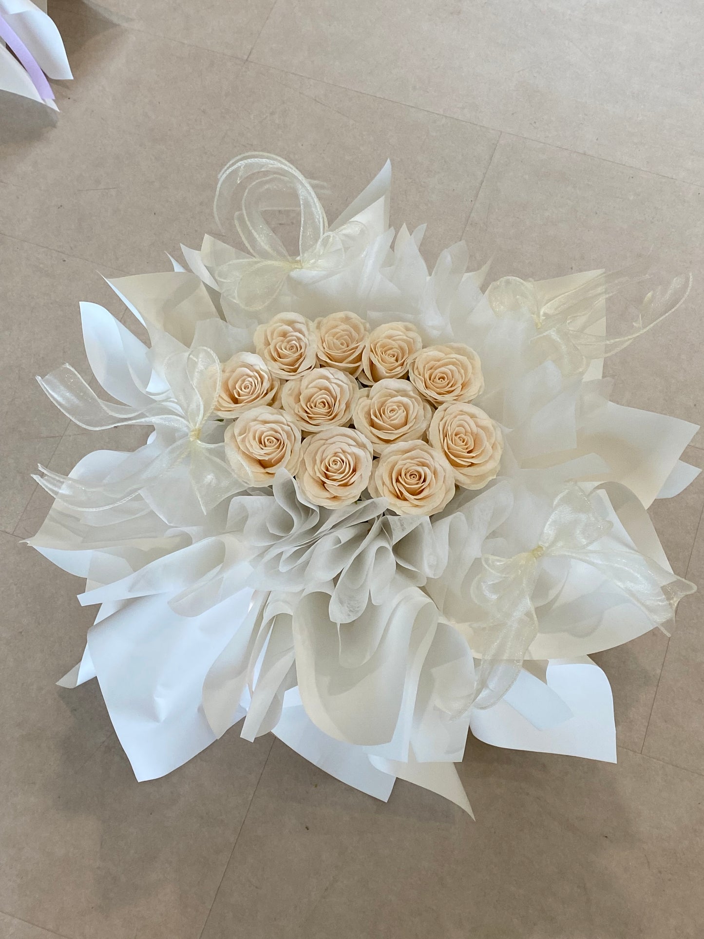 Soap Rose 11 - Beige