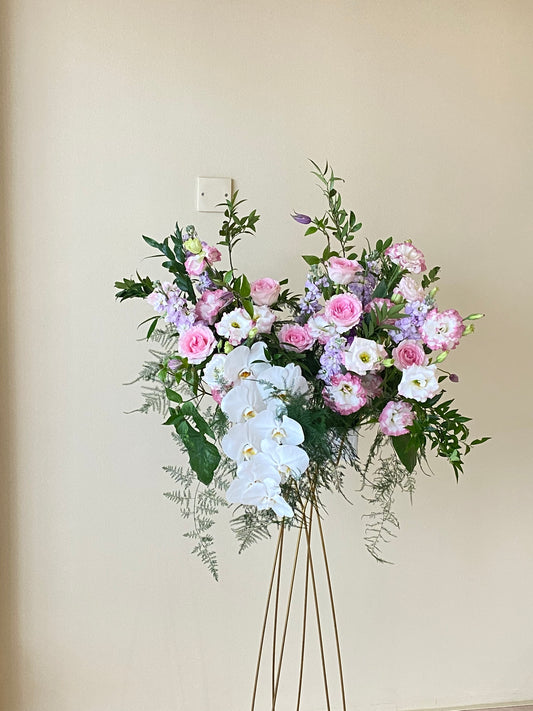 Pink & Orchid Opening Stand