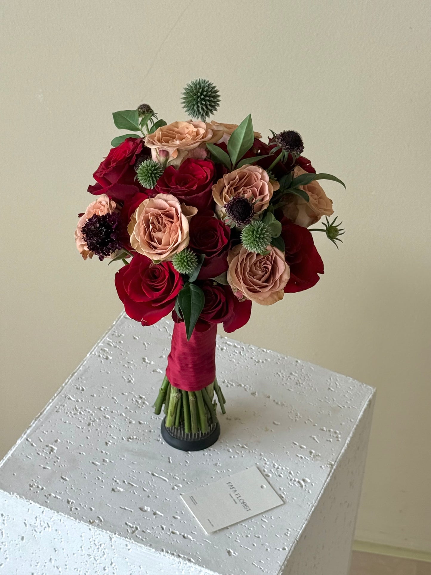 Cappuccino & Red Rose (Bridal)