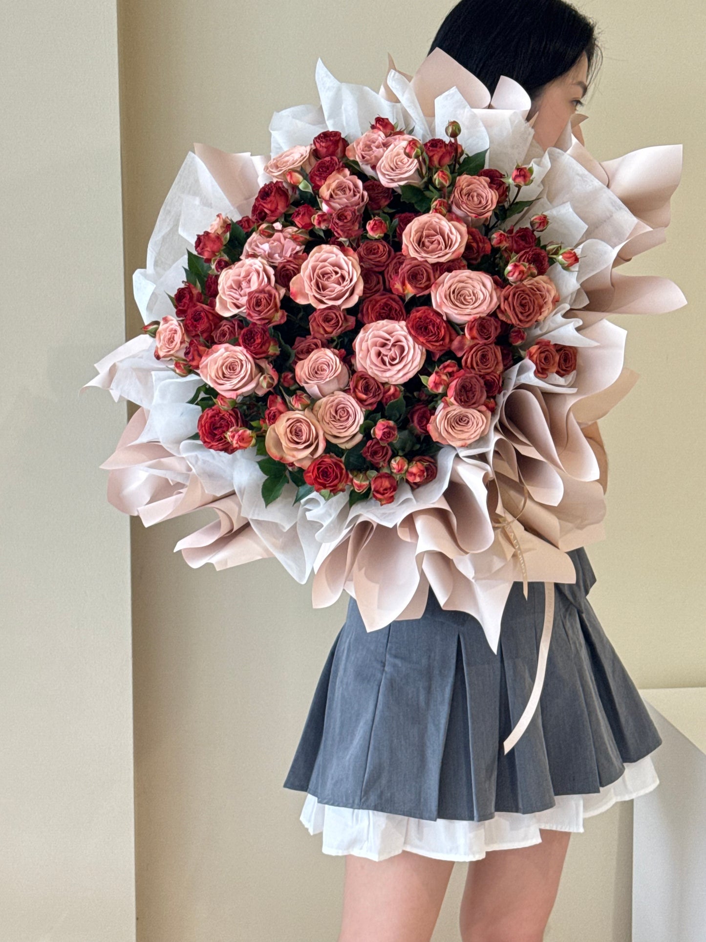 Cappuccino & Choc Rose
