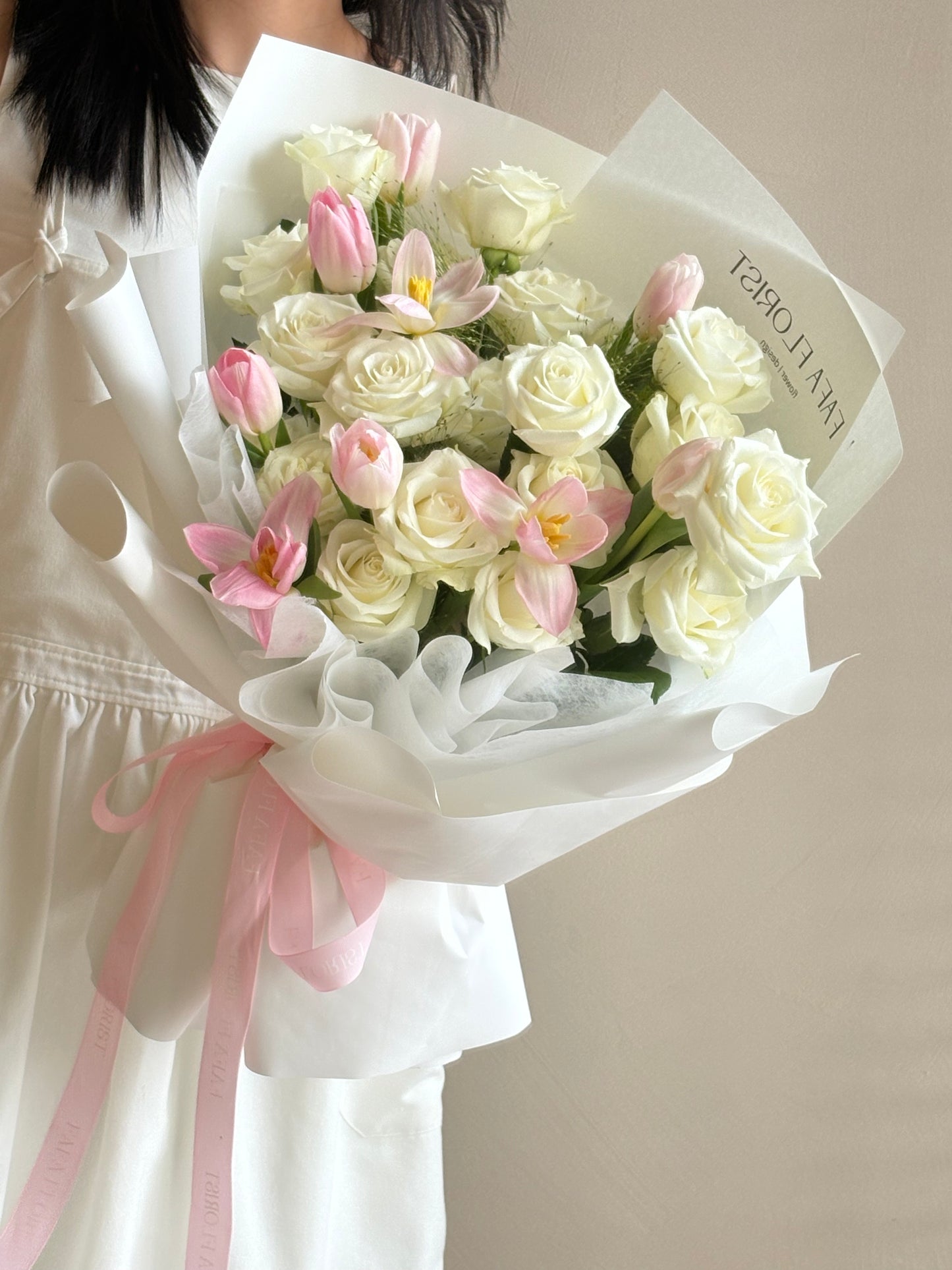 White Rose & Tulip