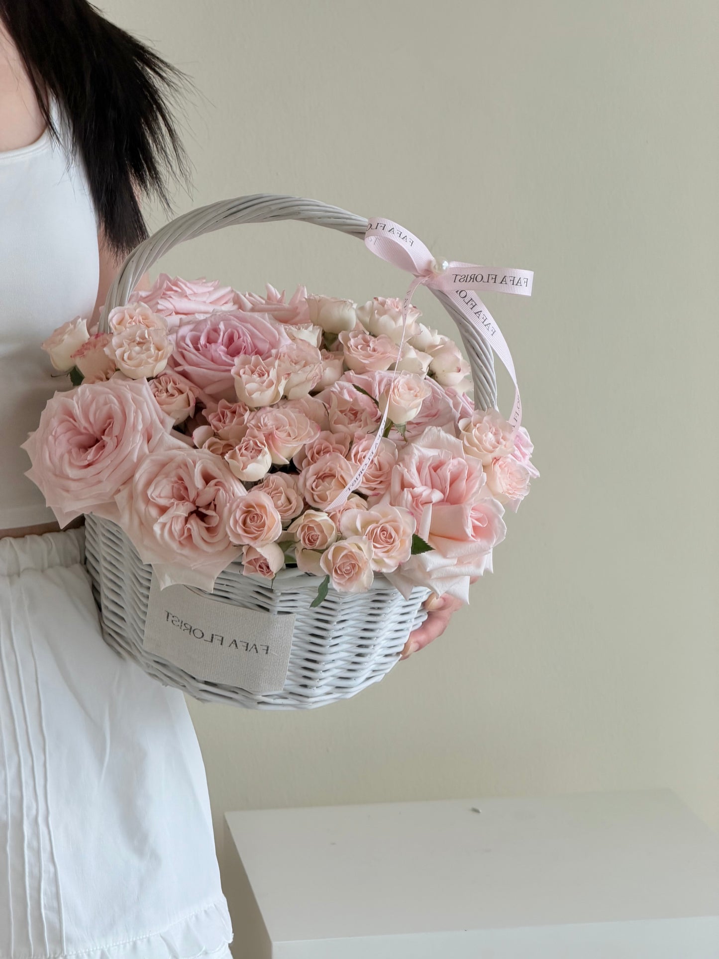 Rose & Mini Rose Basket