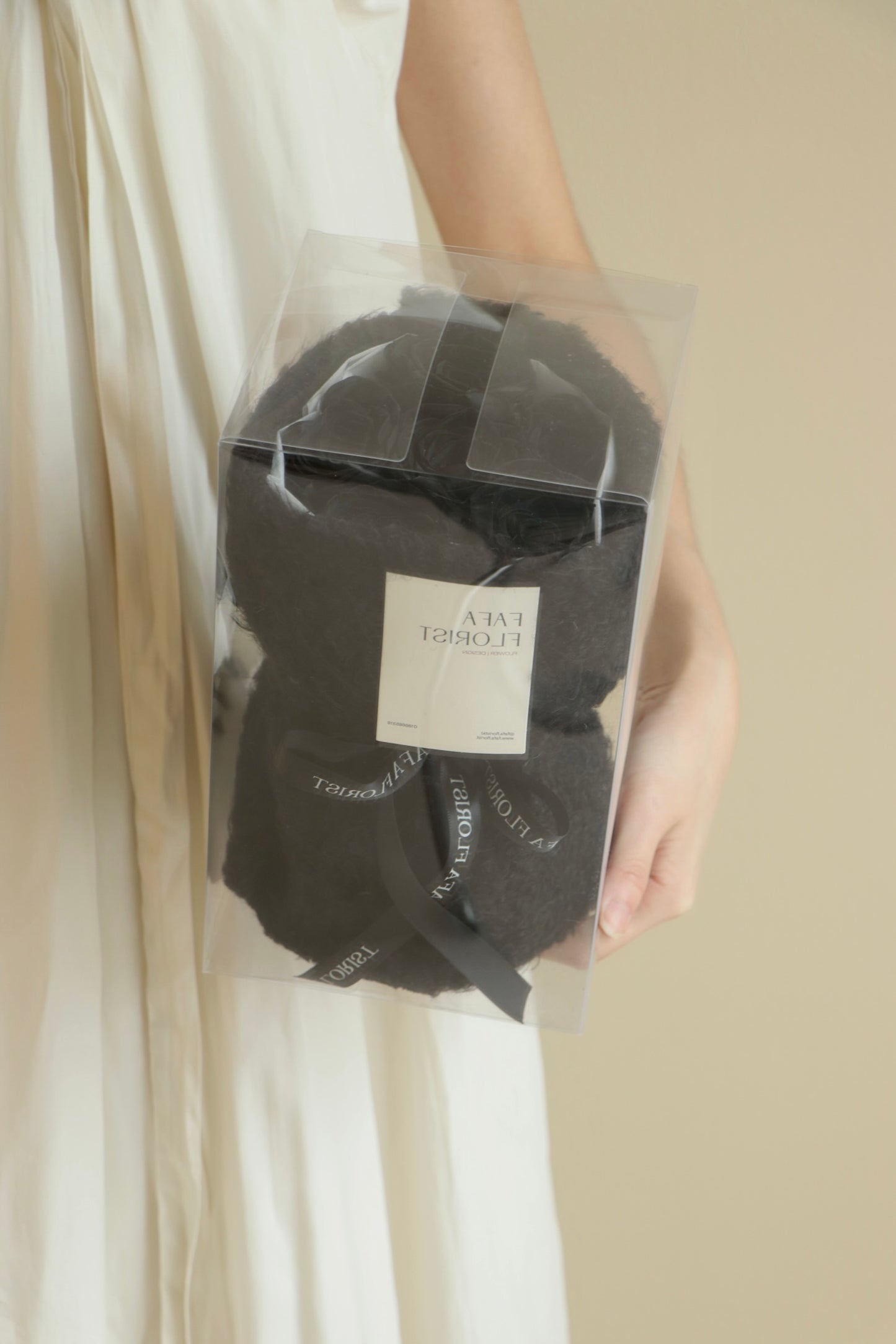 Preserved Black Rose ( Fluffy )