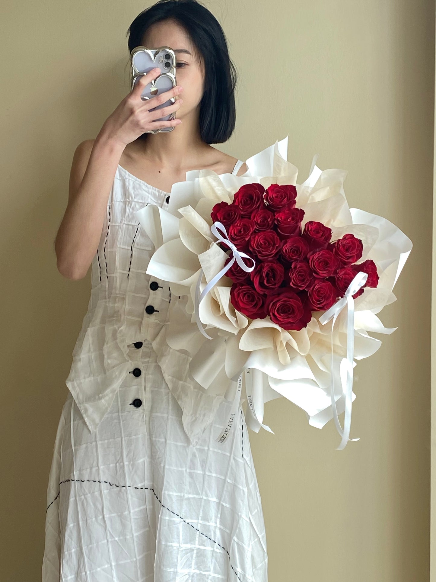 Heart Red Rose