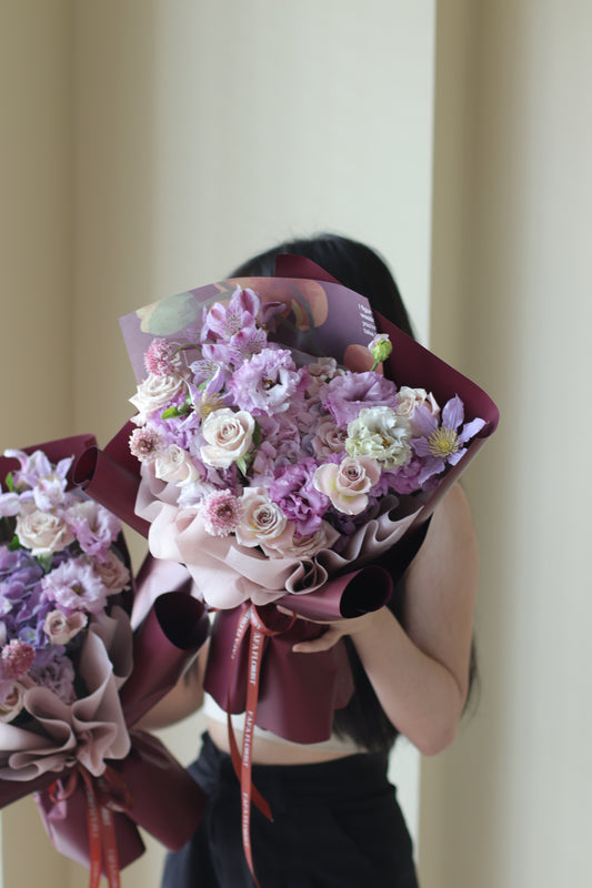 Purple & Burgundy Tone