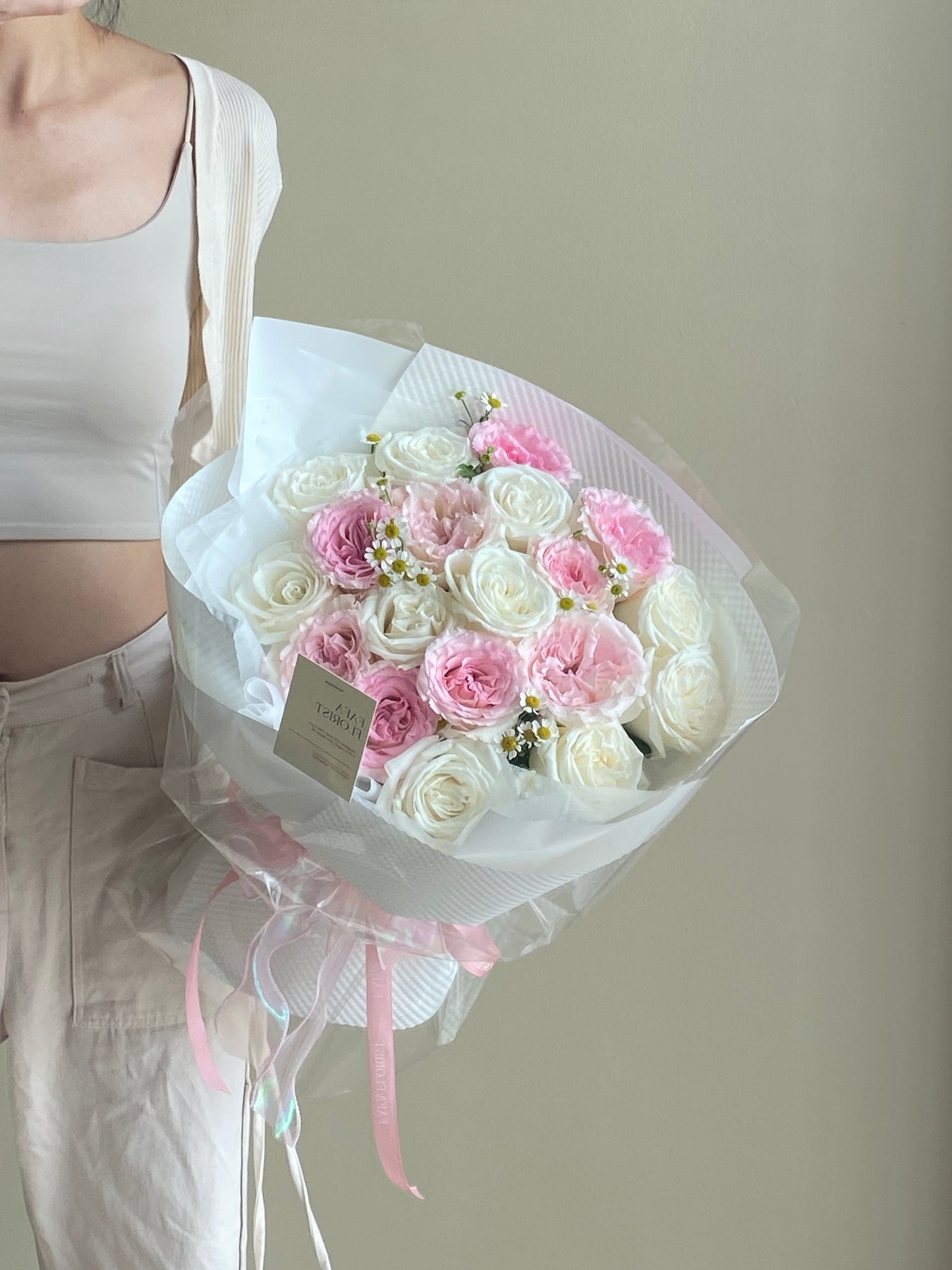 Roselle & White Rose