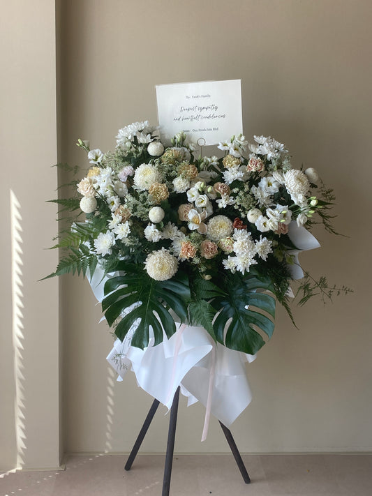 Nude Condolence Flower