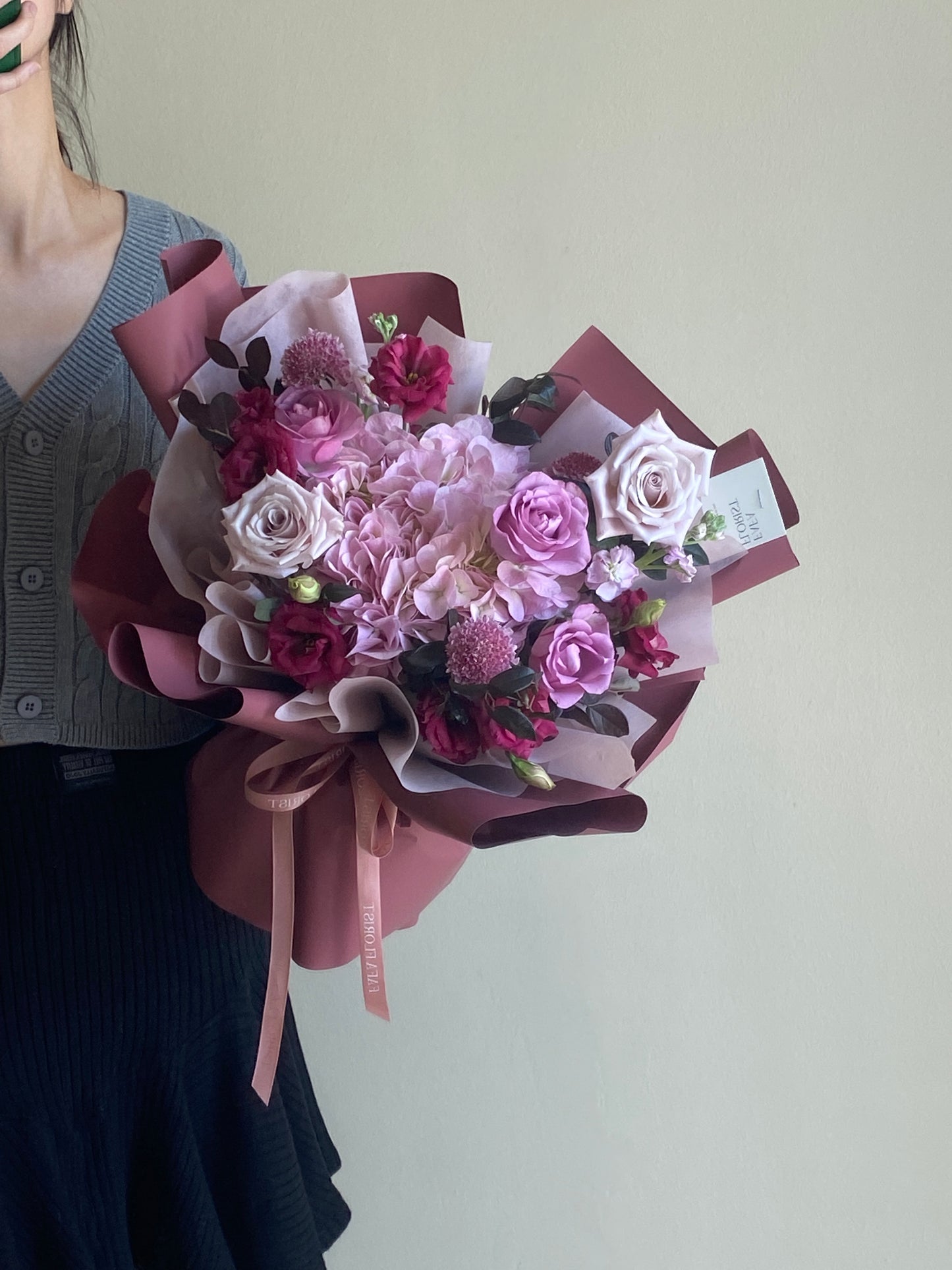 Pink & Burgundy Tone