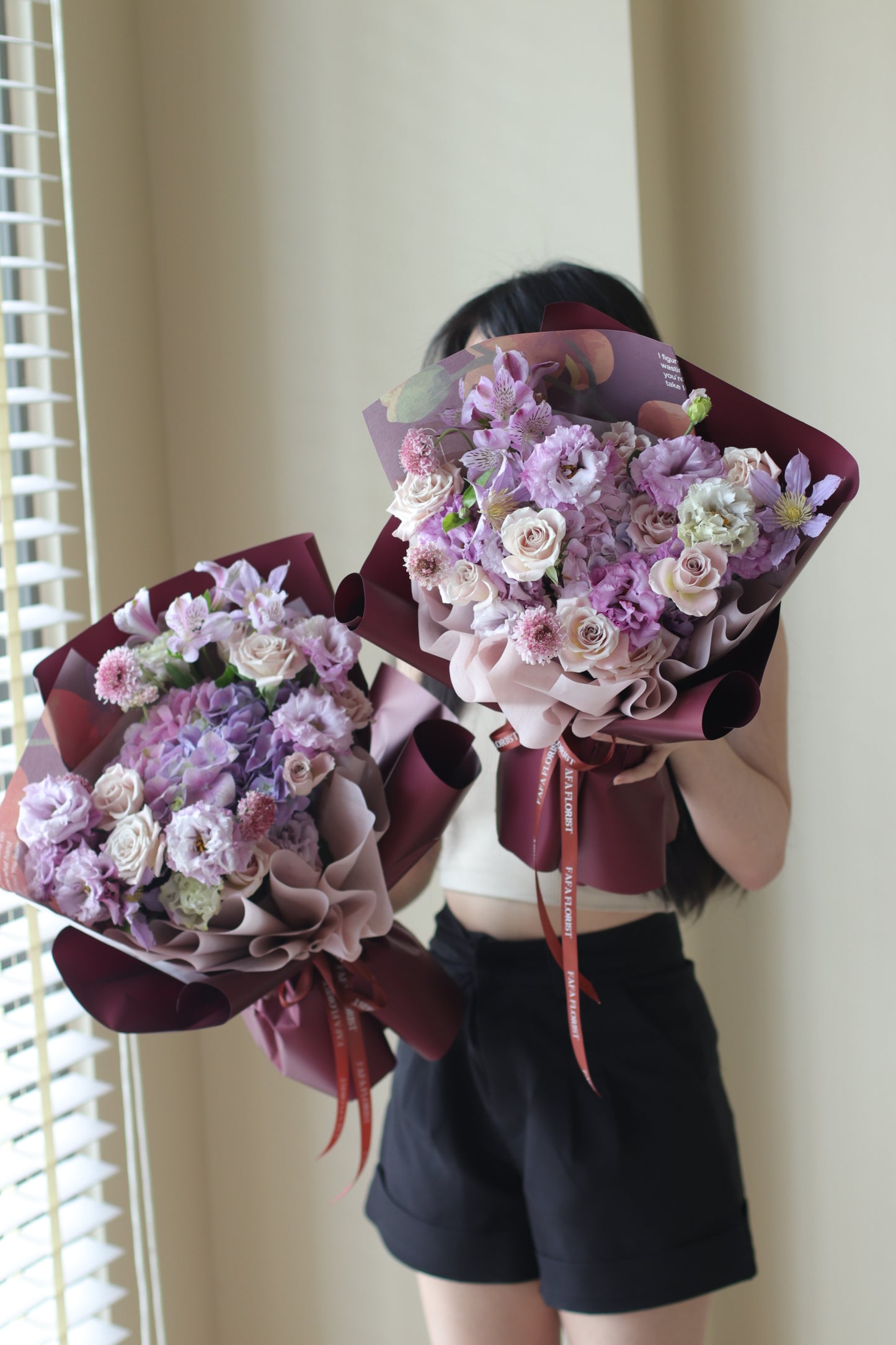 Purple & Burgundy Tone