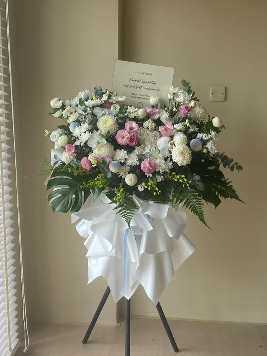 Pink Condolence Flower