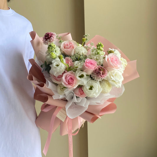 Pink & White