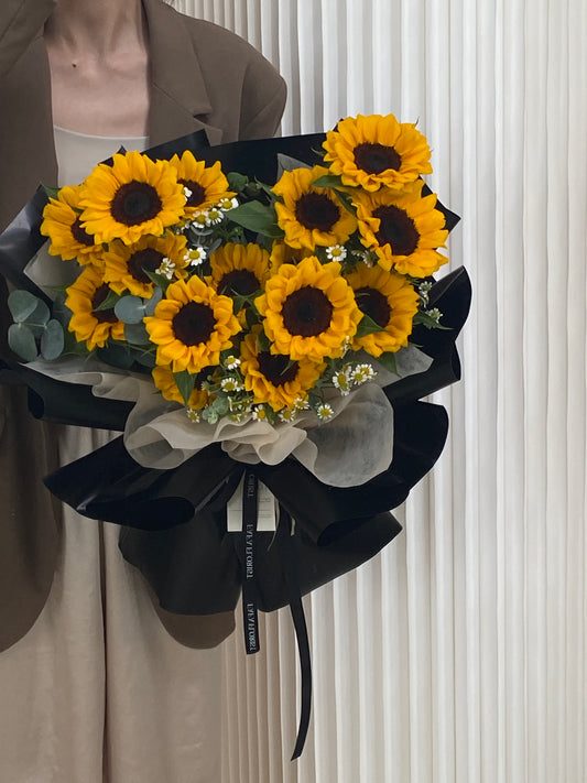 Sunflower Chamomile - Black