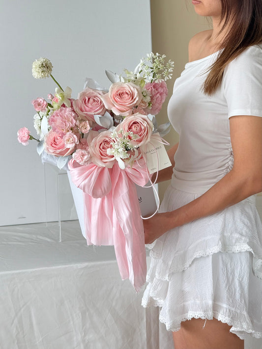 03.Mix Pink Ribbon Bloombox