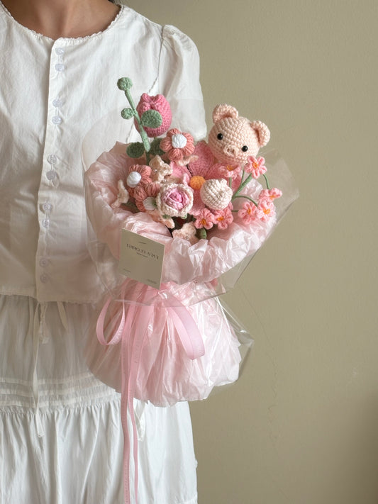 Crochet Mix Pink (Piggy)