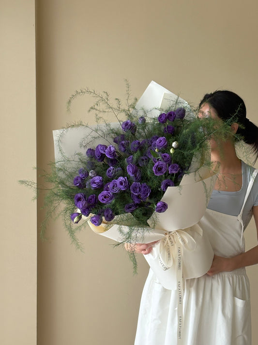 Purple Eustoma