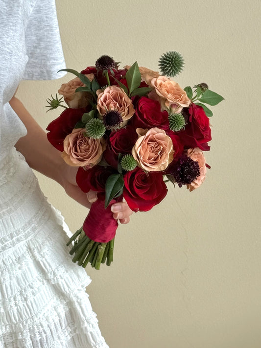 Cappuccino & Red Rose (Bridal)