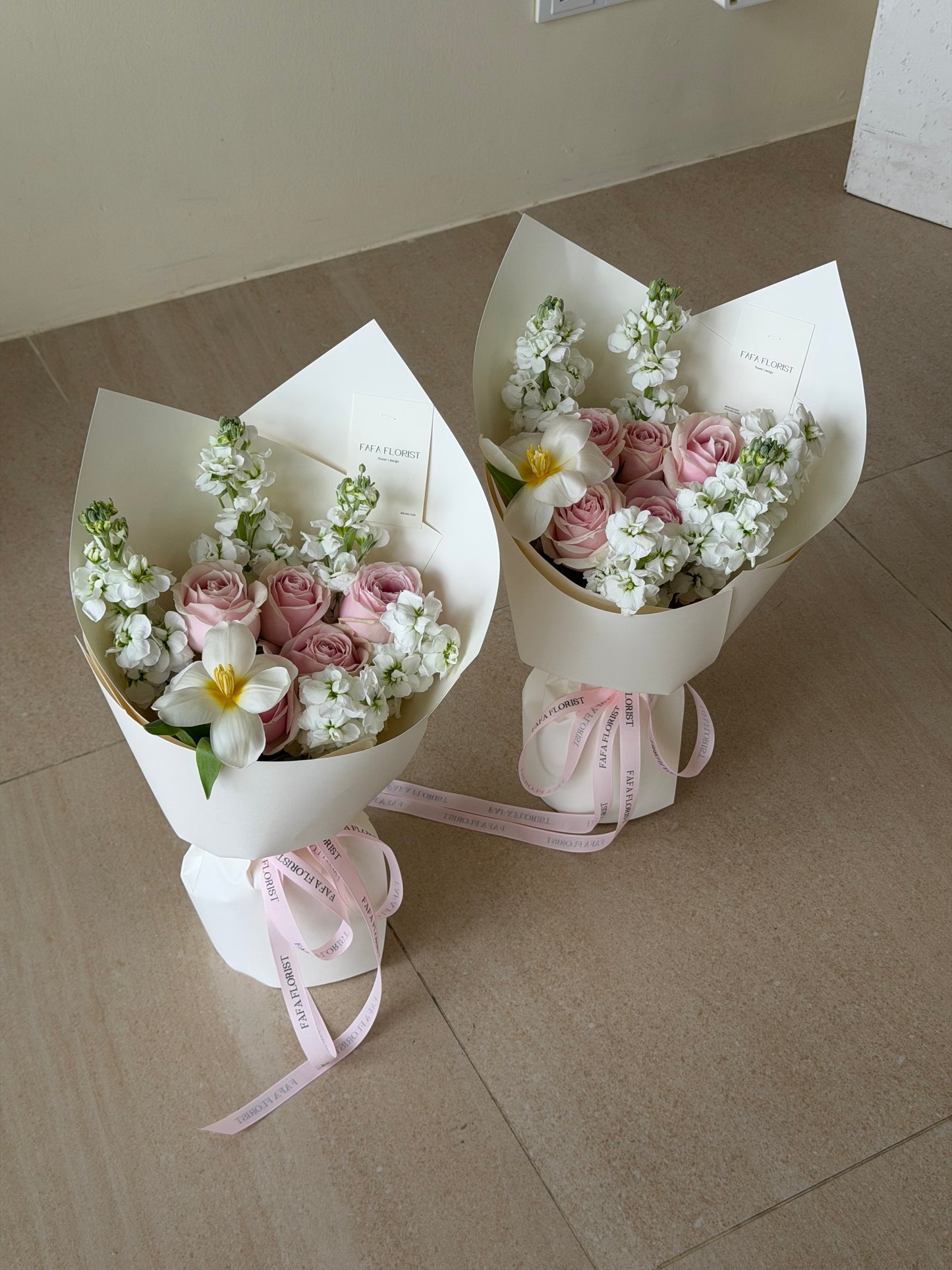 Pink Rose & Mathilda