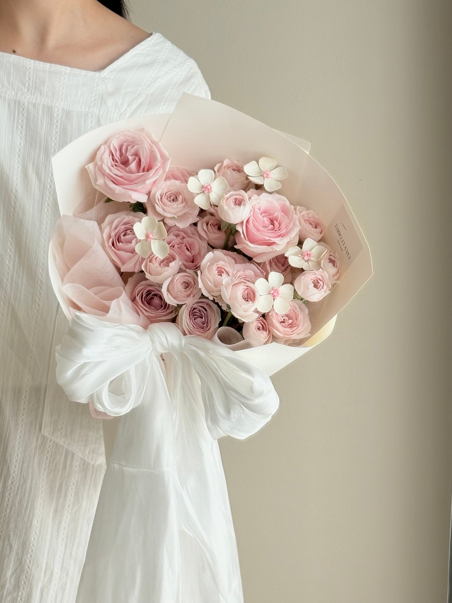 Kissy Fairy & Rose ( Silk Ribbon )