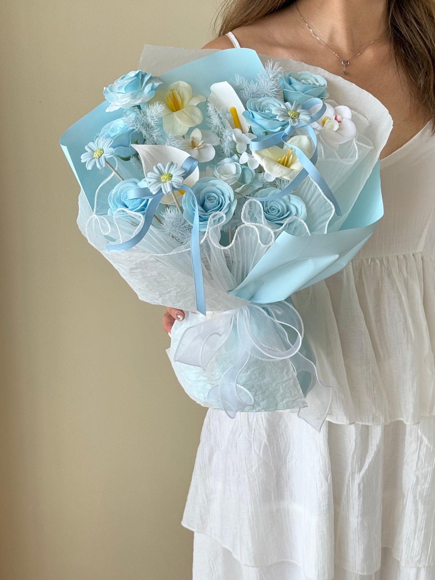 Soap Bouquet Mix - Blue