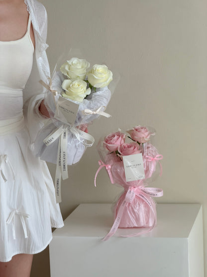 Petite Ribbon Rose