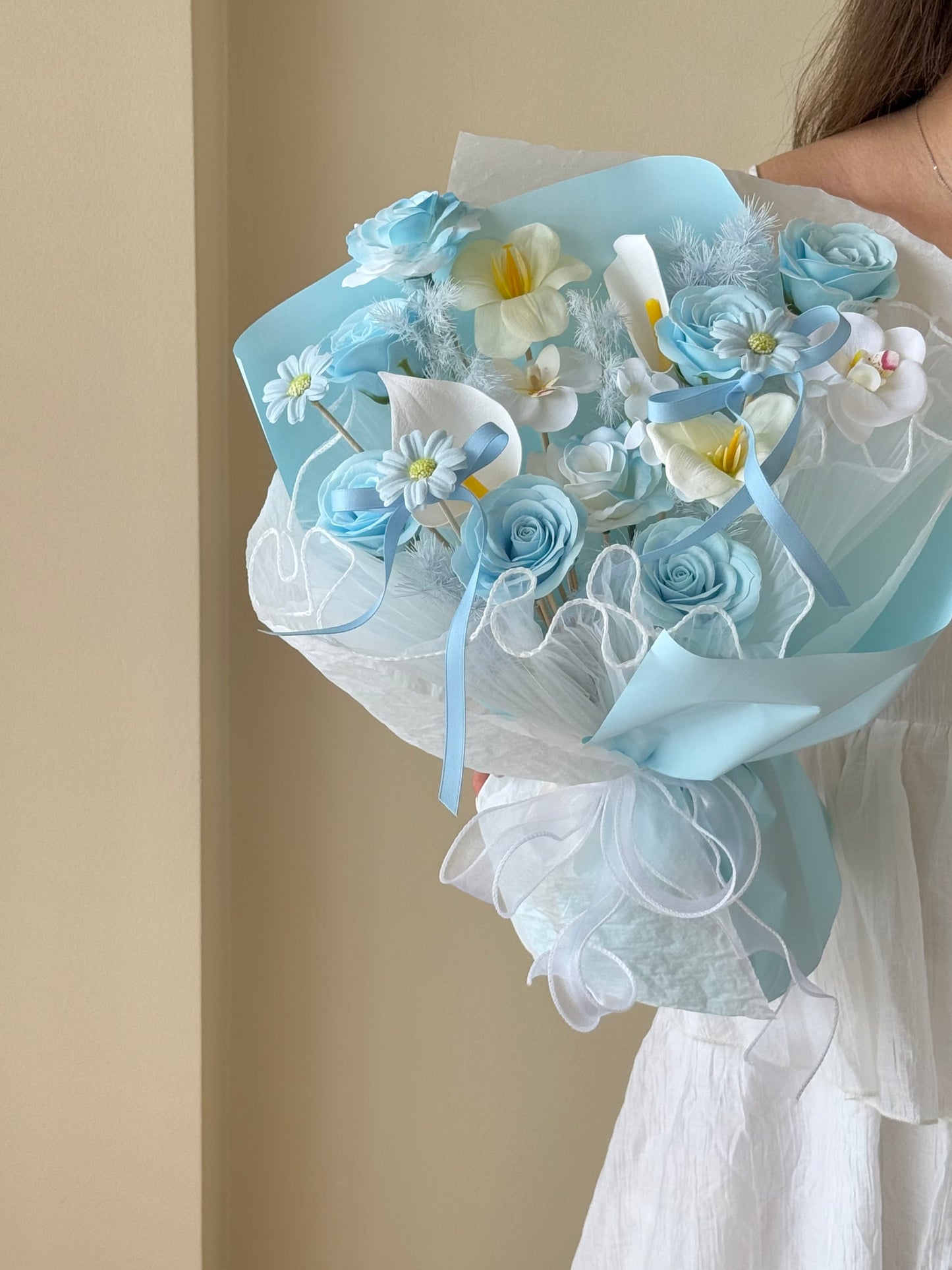 Soap Bouquet Mix - Blue