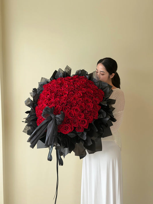 Huge Red Rose Ribbon 🎀 (b)