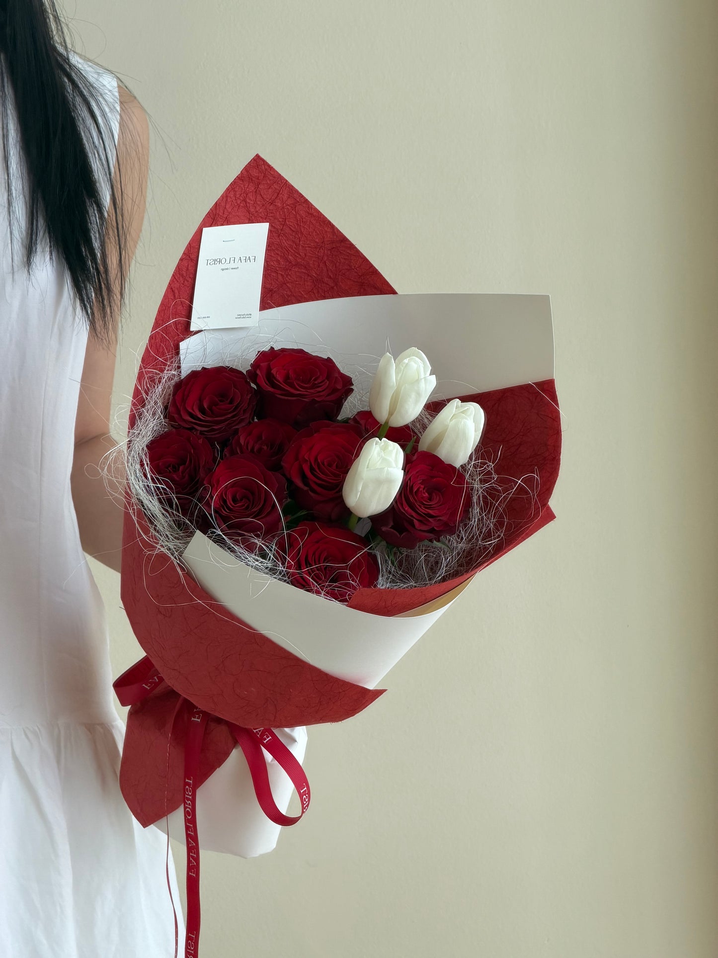 Red Rose & Tulip
