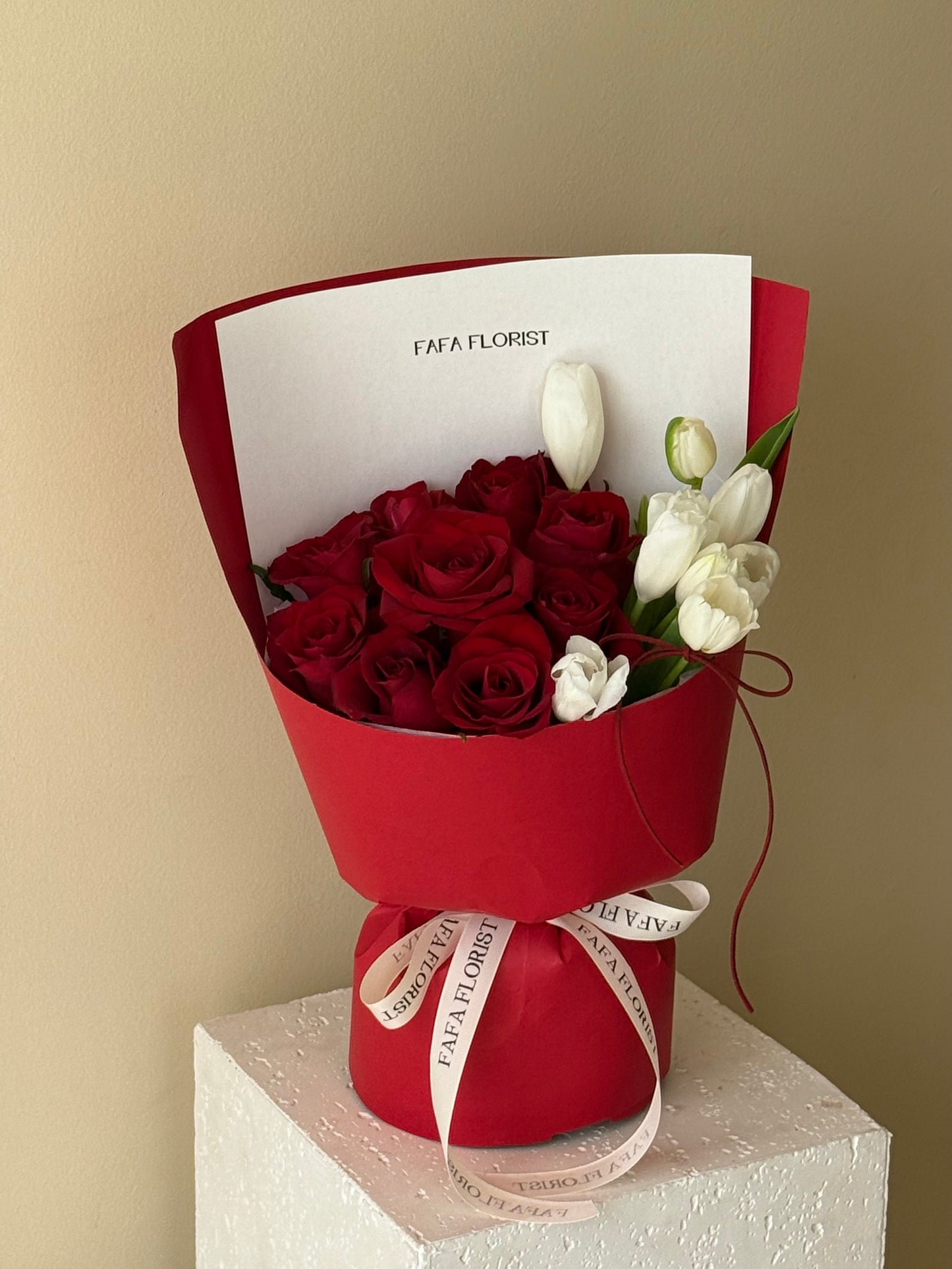 Red Rose & Tulip