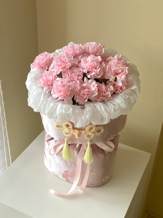 Soap Flower Carnation - Pink
