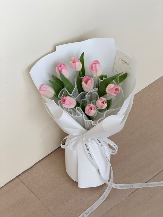 Pink Tulip ( lace )