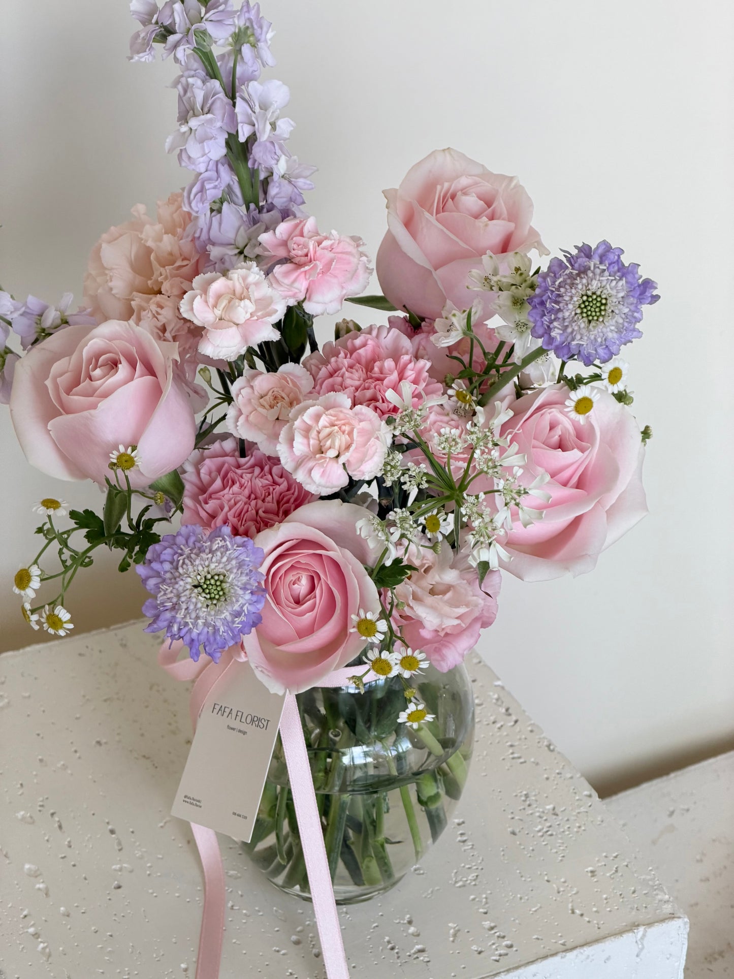 Pastel Vase