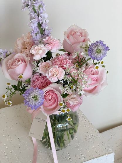 Pastel Vase