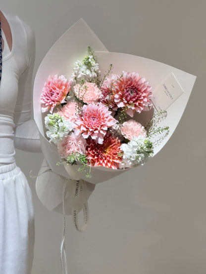 Salmon Dahlia S