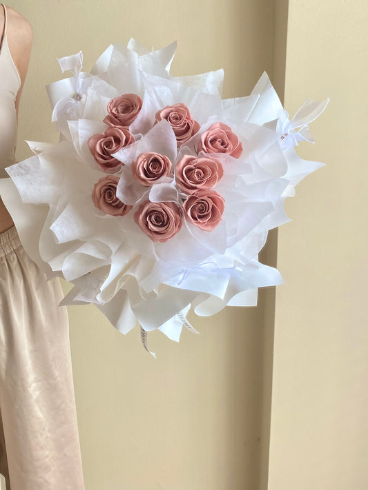 Preserved Diamond - Cappuccino Rose