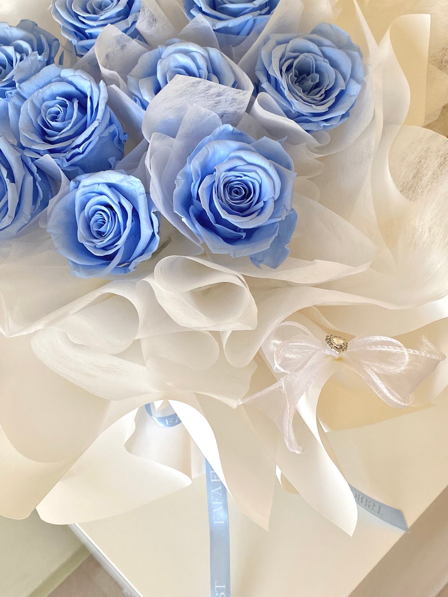 Preserved Diamond - Blue Rose