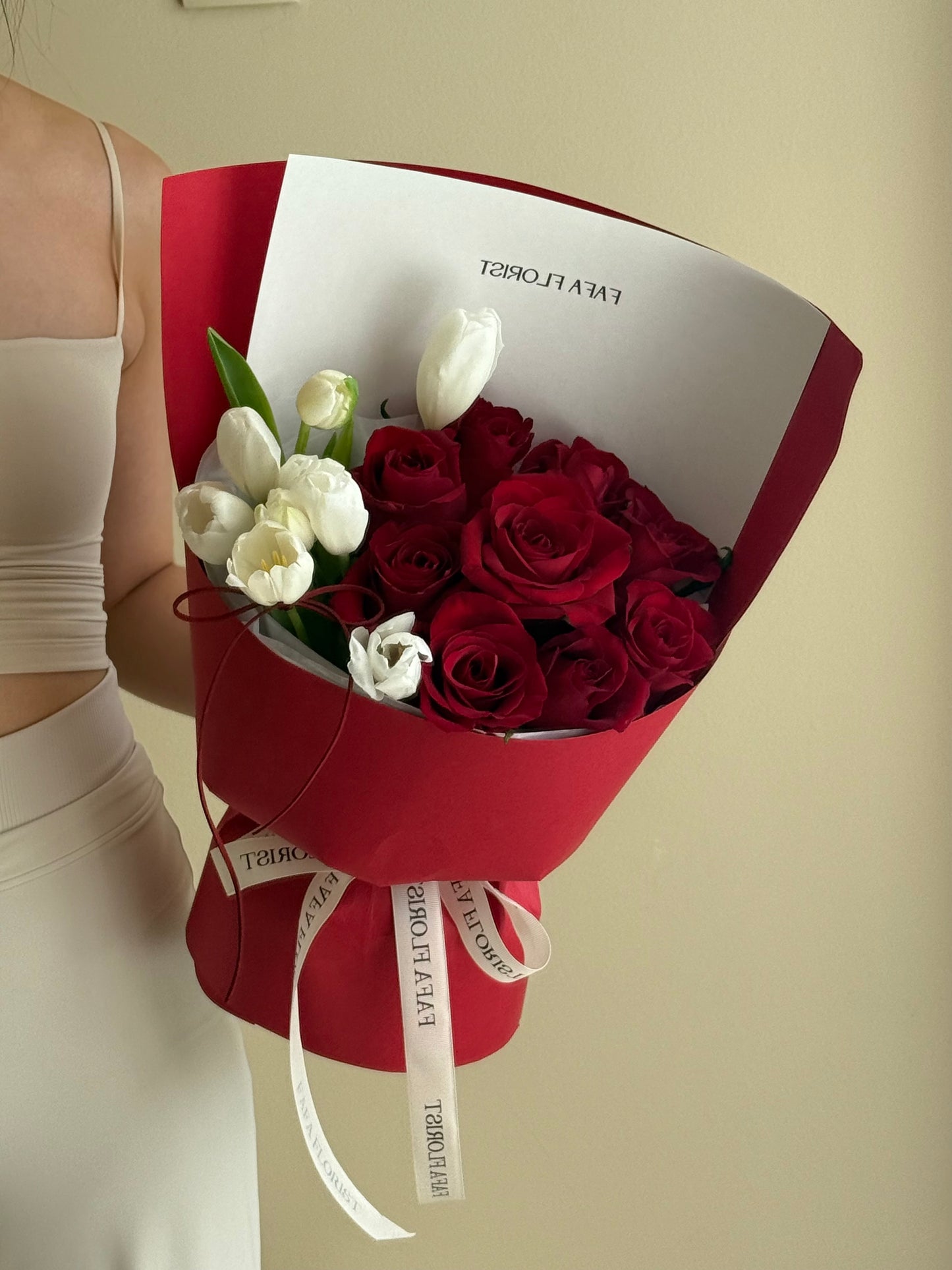 Red Rose & Tulip