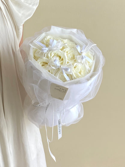 White Rose ( Lace Ribbon )