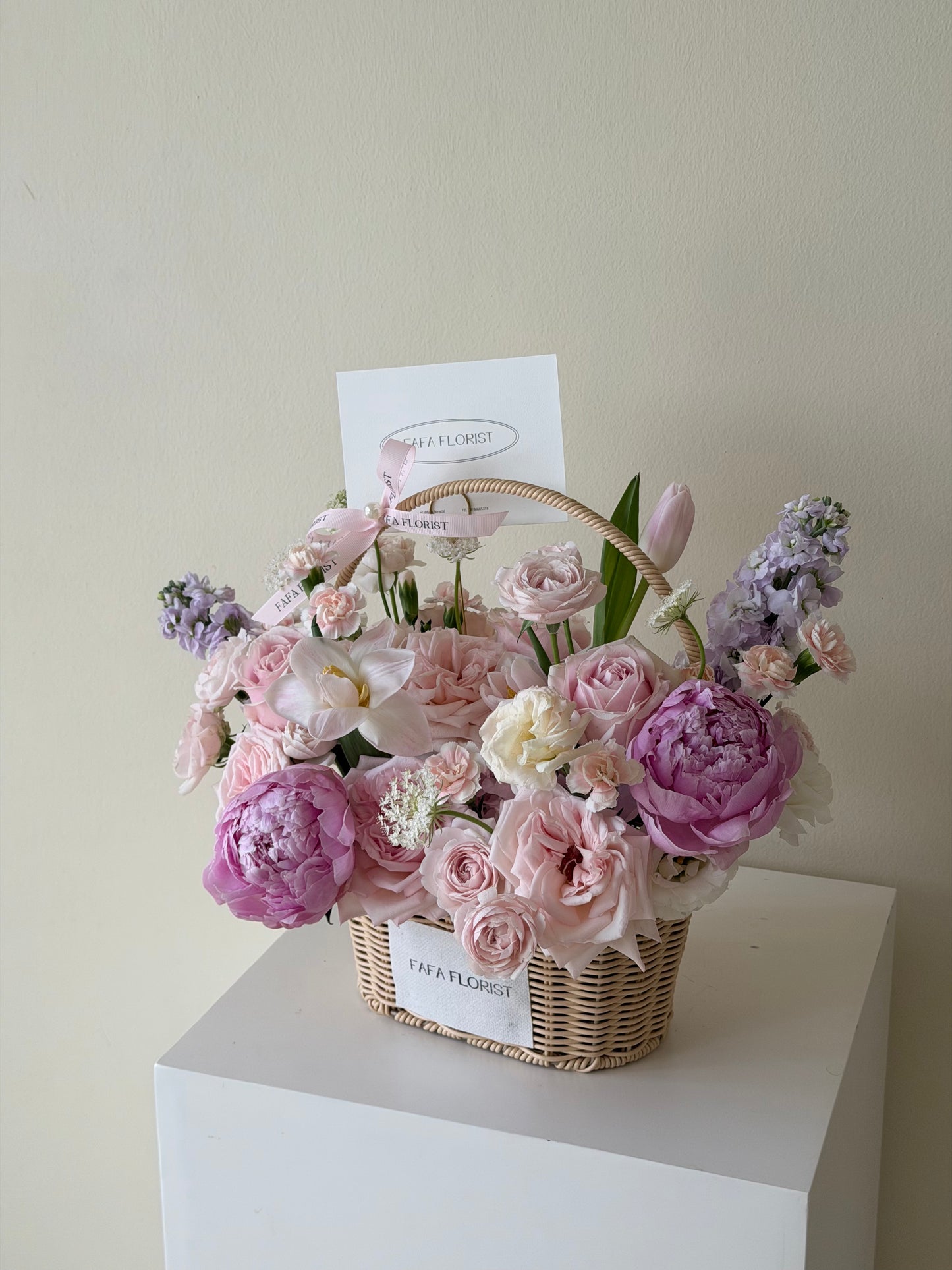 (02) Customise Flower Basket (M)