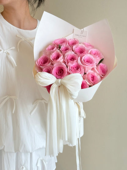 Silk Ribbon Rose
