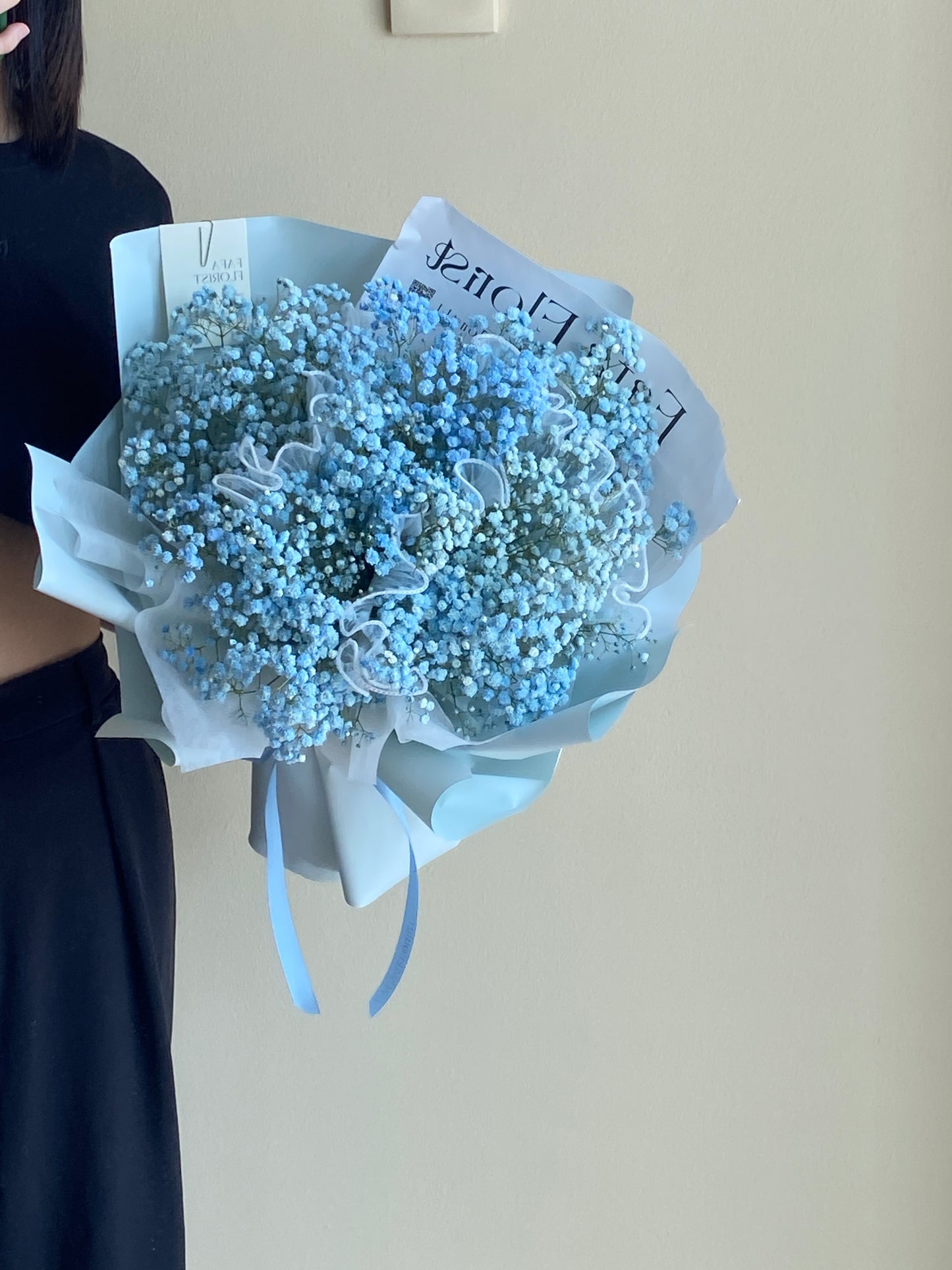 Blue Baby Breath (Lace)